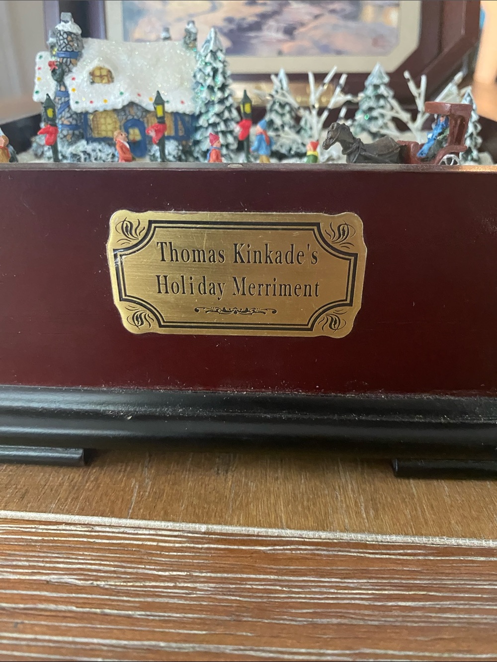 Thomas Kinkade Music Box - Picture 2 of 4